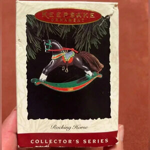 Hallmark ornament Collector series Rocking Horse #14 year 1994
